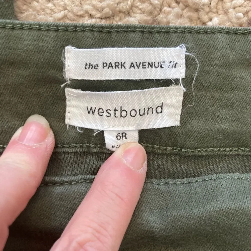 Westbound The Park Avenue Fit pants stretchy w/ pockets